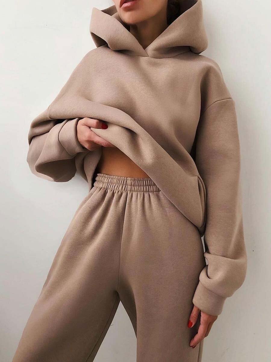 Ensemble Sport-Chic à Capuche