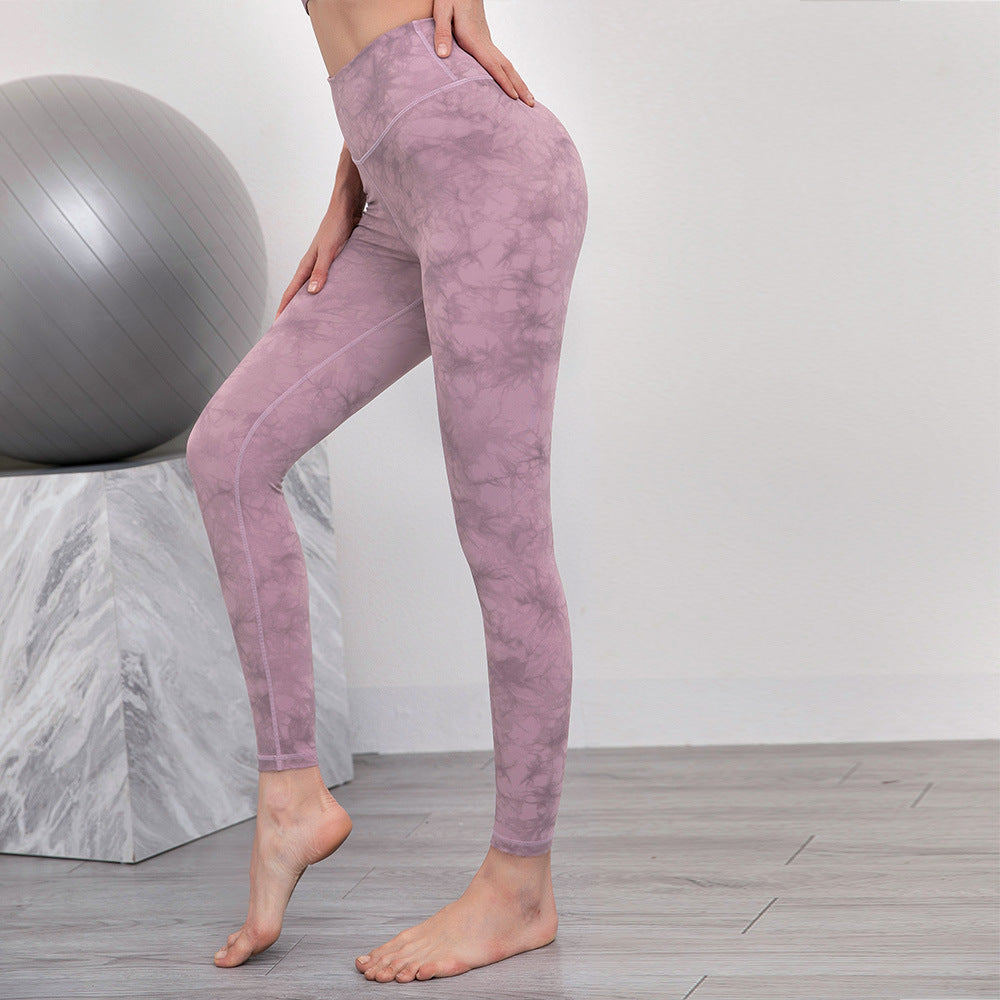 Pantalon Court Tie-Dye Yoga Femme