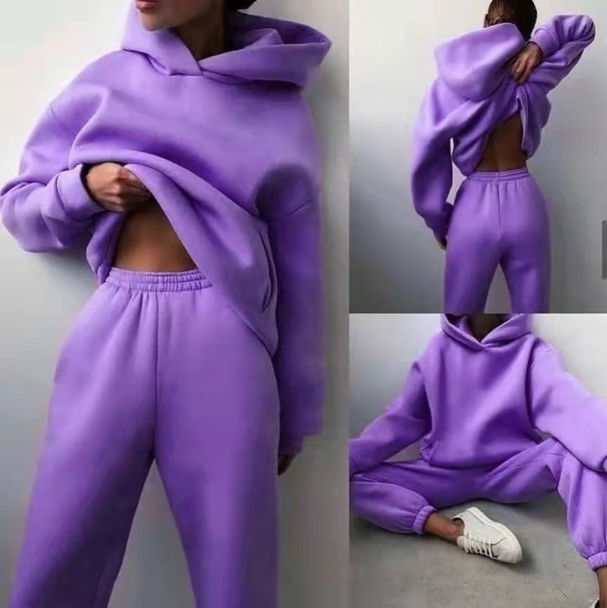 Ensemble Sport-Chic à Capuche
