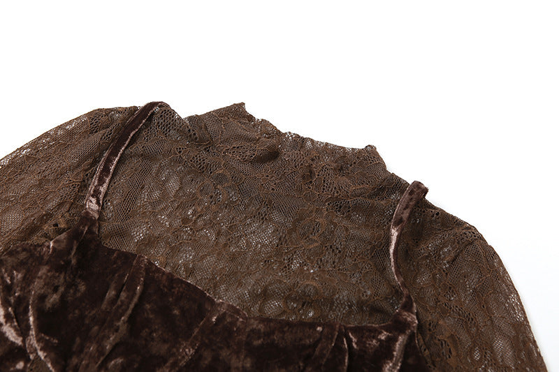 Robe Sexy à Manches Longues