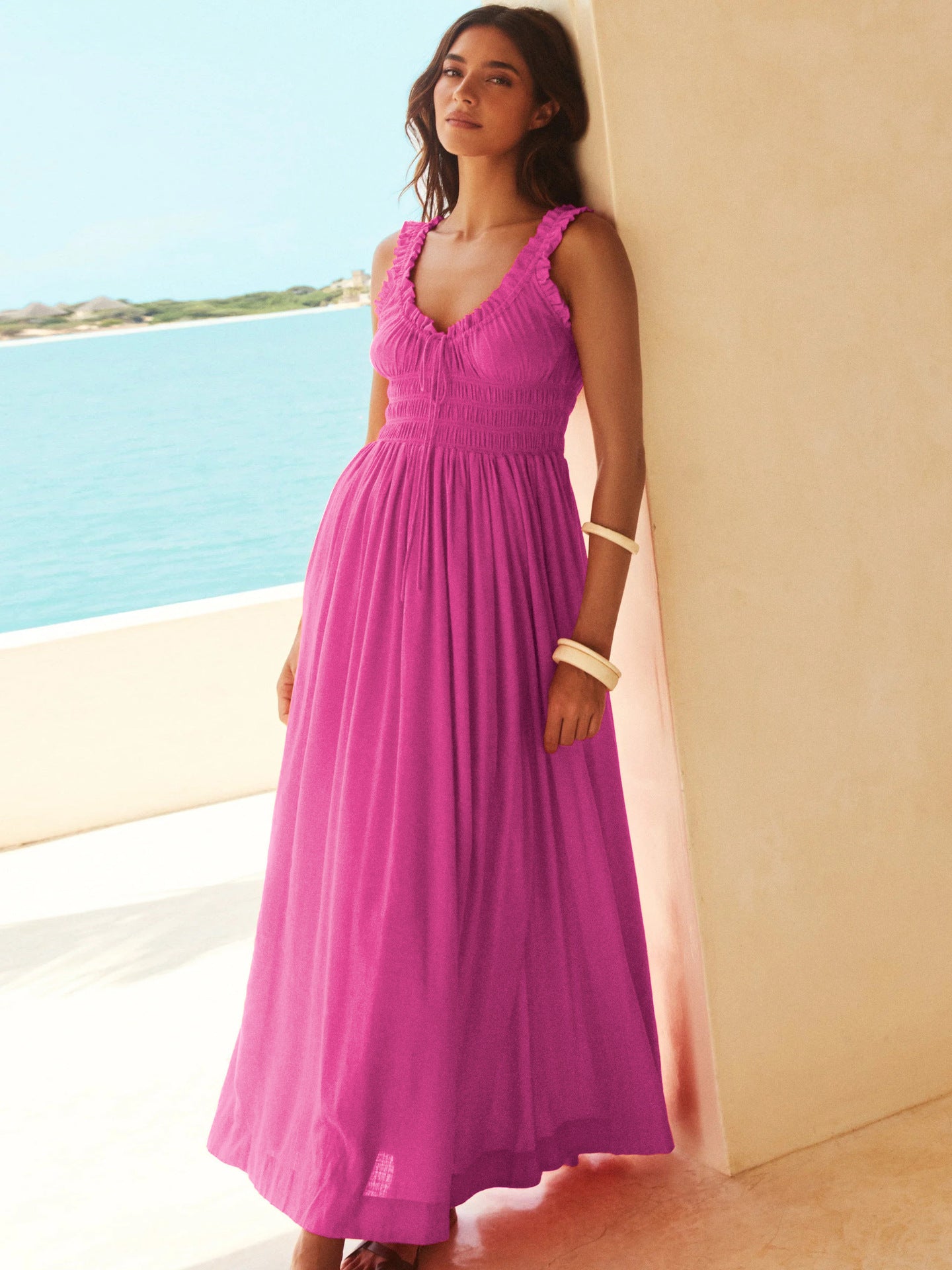 Robe Décontractée à Bretelles