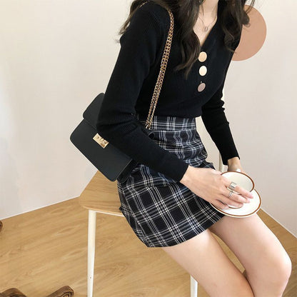 Pull Tricoté Plus Taille Slim Fit