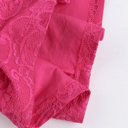 Jupe Imprimée à Col Halter