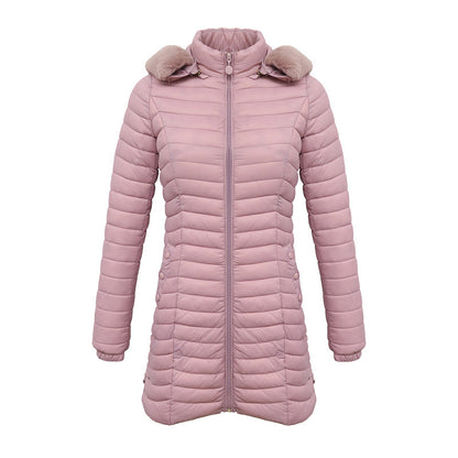 Parka Longue d'Hiver Ultra-légère Matelassée Femme