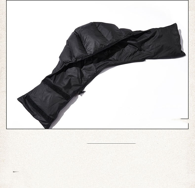 Manteau Matelassé Épais à Col Amovible pour Femme