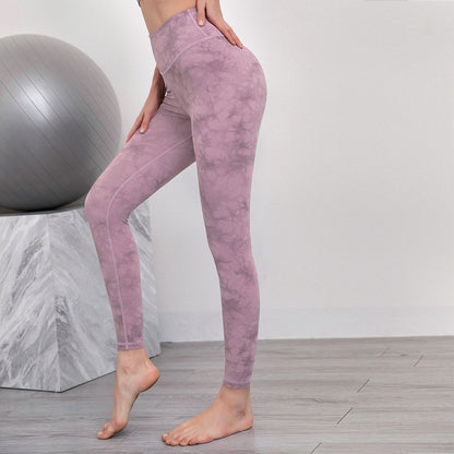 Pantalon Court Tie-Dye Yoga Femme
