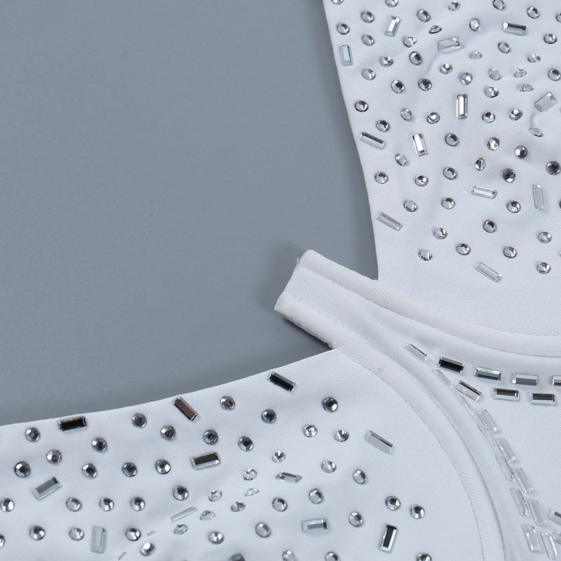 Robe Femme avec Sac et Ceinture à Hanche