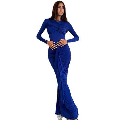 Robe à Volants Casual Automne