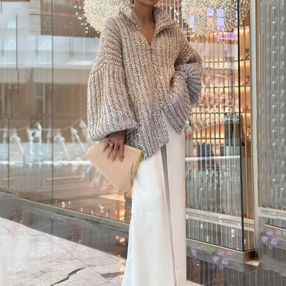 Cardigan en Maille avec Sequin