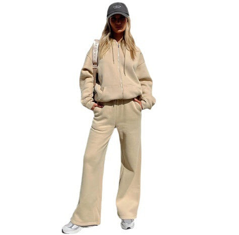Ensemble Femme Sport avec Pantalon Jogging et Capuche