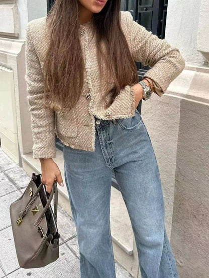 Veste Courte en Laine