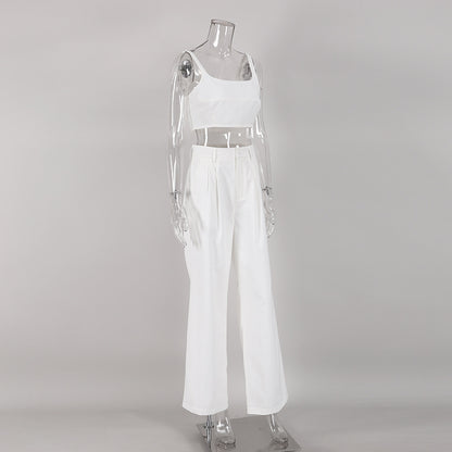 Ensemble Décontracté en Coton et Lin