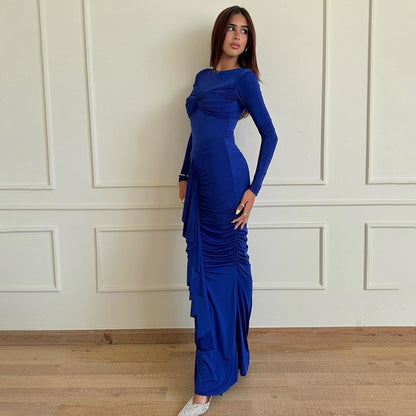 Robe à Volants Casual Automne